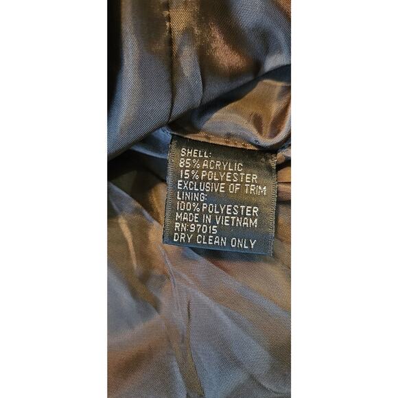 Larry Levine Womens 14/P Blazer Short Tweed Jacket Colorful Boucle Career - Picture 7 of 7